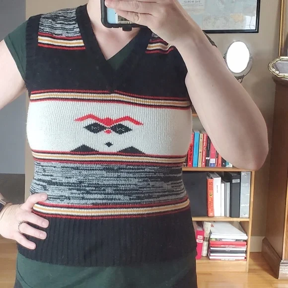 Vintage Sweater Vest sz S - Picture 5 of 5